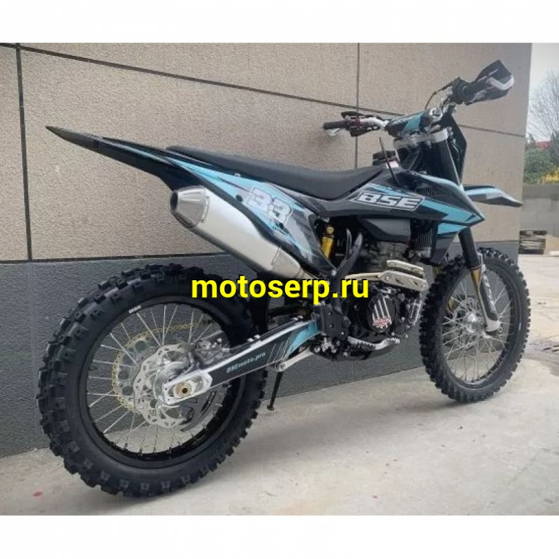 Купить  Мотоцикл Кросс/Эндуро BSE T8 Neon Blue (шт) (ФОТО купить с доставкой по Москве и России, цена, технические характеристики, комплектация фото  - motoserp.ru