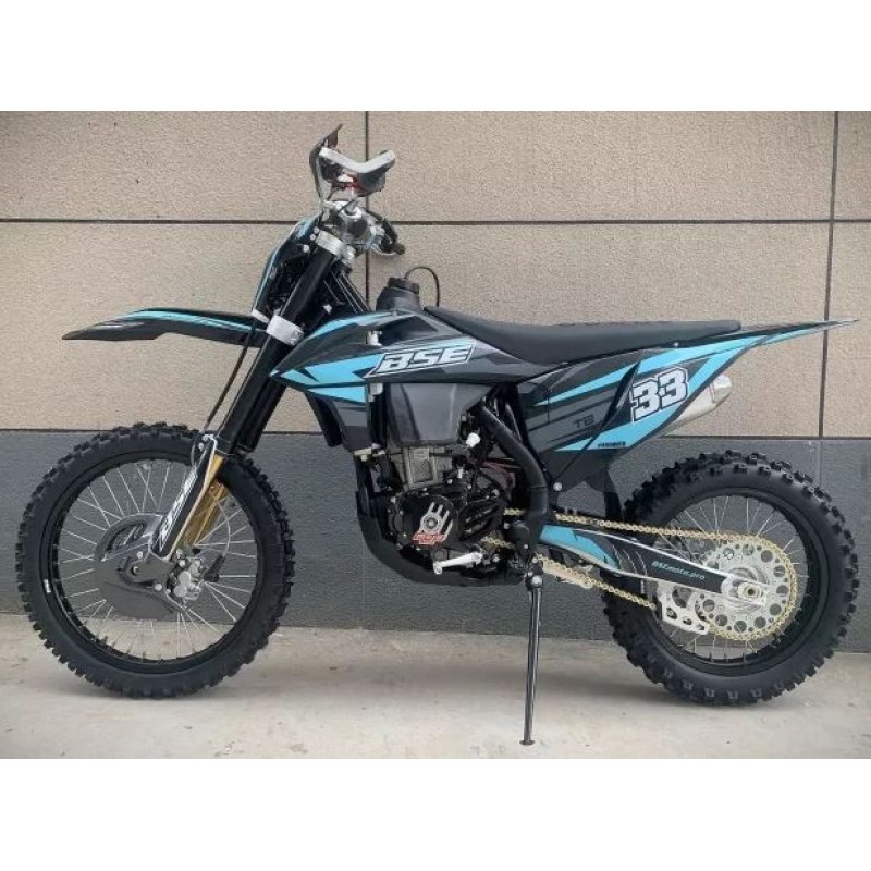 Купить  Мотоцикл Кросс/Эндуро BSE T8 Neon Blue 250-SR  21/18" Выпуск 2023г. (шт) (ФОТО купить с доставкой по Москве и России, цена, технические характеристики, комплектация фото  - motoserp.ru