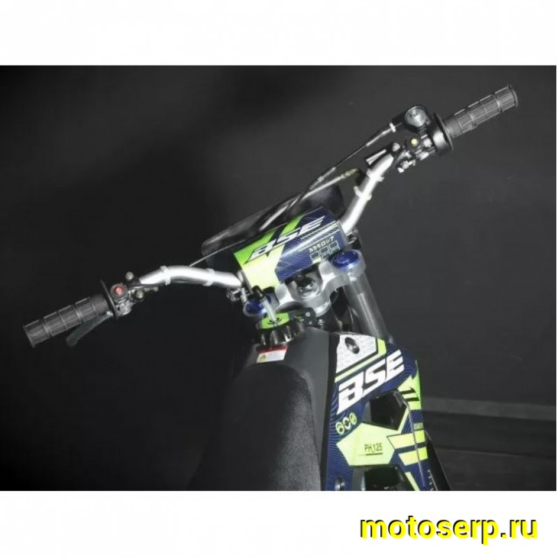 Купить  Питбайк BSE PH 125 AK47 Green 17/14", Мех, эл.ст (шт) купить с доставкой по Москве и России, цена, технические характеристики, комплектация фото  - motoserp.ru