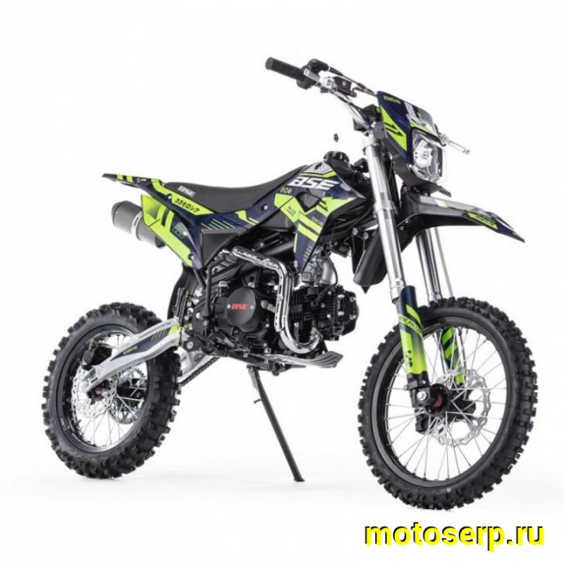 Купить  Питбайк BSE PH 125 AK47 Green 17/14", Мех, эл.ст (шт) купить с доставкой по Москве и России, цена, технические характеристики, комплектация фото  - motoserp.ru
