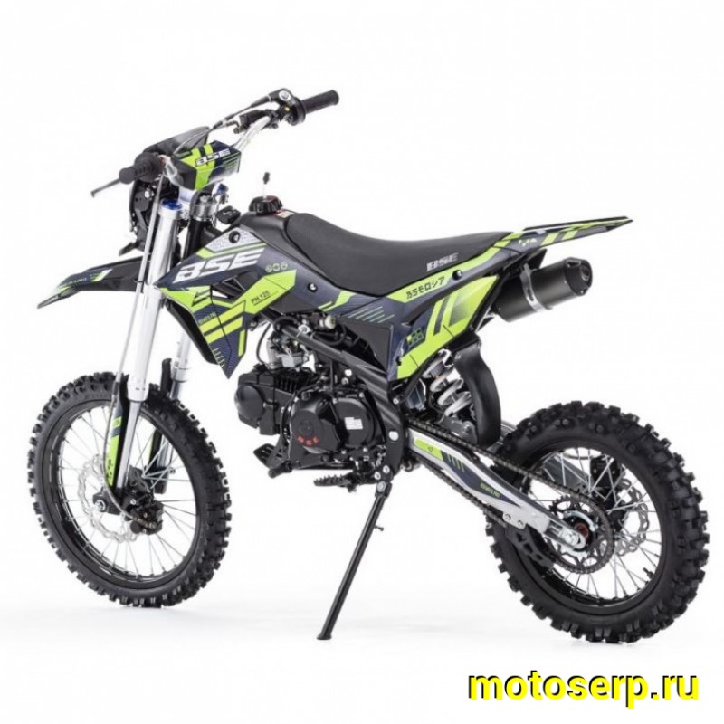 Купить  Питбайк BSE PH 125 AK47 Green 17/14", Мех, эл.ст (шт) купить с доставкой по Москве и России, цена, технические характеристики, комплектация фото  - motoserp.ru