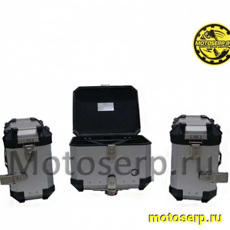Купить  Кофры багажные 3шт. компл. + крепёжная система GR400, подходят KOVE 500X (комп) (SM 634-3602 купить с доставкой по Москве и России, цена, технические характеристики, комплектация фото  - motoserp.ru
