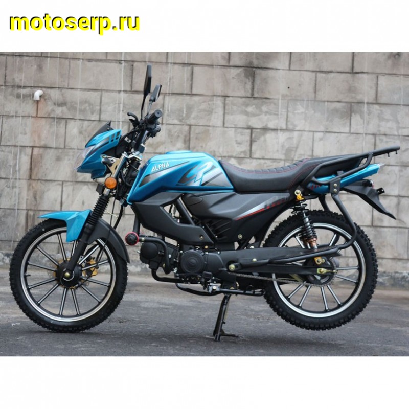 Купить  Мопед Millenium Alpha RS12M Champ  4Т; 50cc; колеса 17"литые; 4пер, эл. старт; бак 12л, легкая усиленная рама (шт) 01250 (ТехМаркет (ФОТО купить с доставкой по Москве и России, цена, технические характеристики, комплектация фото  - motoserp.ru