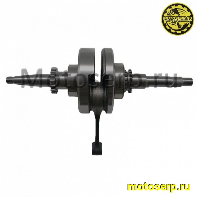 Купить  Коленвал (вал коленчатый) 139QMB (16 зуб шестерня) (GY6) 80сс (шт) (К-дар 2100210 купить с доставкой по Москве и России, цена, технические характеристики, комплектация фото  - motoserp.ru