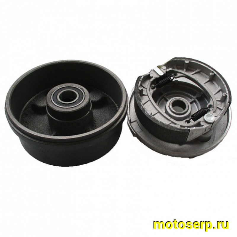 Купить  Барабан тормозной (анкер, ступица) передний ATV 50/110 левый (D-110mm, 4х88mm) (в сборе, с тормозным щитом) (шт) (MT 11687  купить с доставкой по Москве и России, цена, технические характеристики, комплектация фото  - motoserp.ru