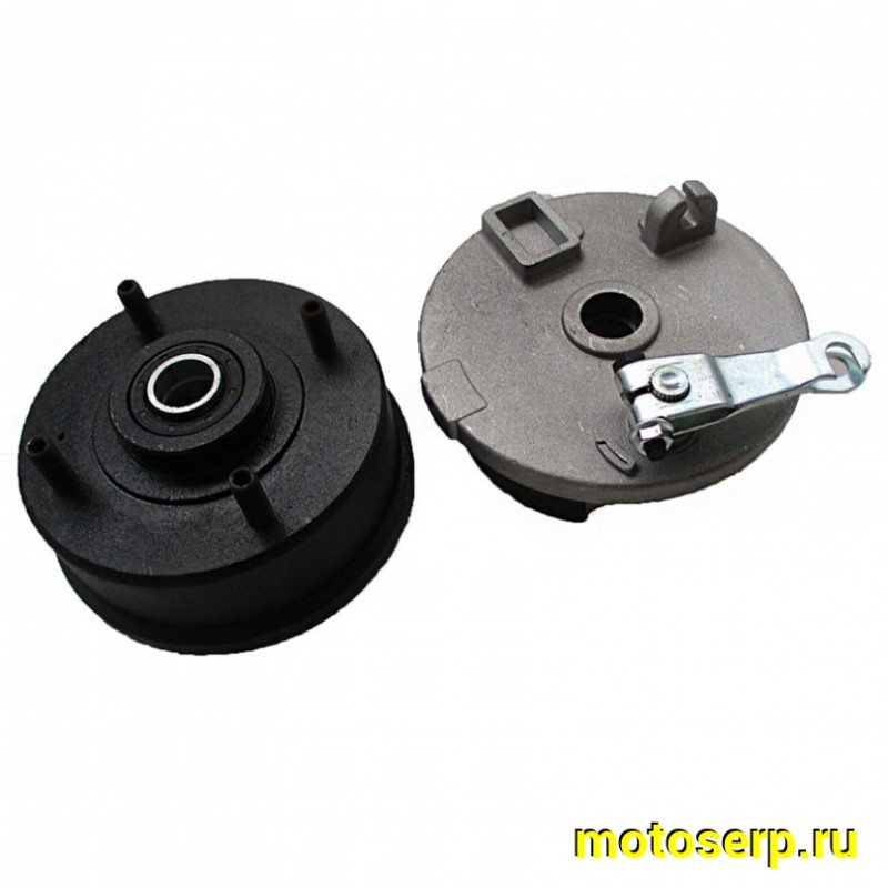 Купить  Барабан тормозной (анкер, ступица) передний ATV 50/110 левый (D-110mm, 4х88mm) (в сборе, с тормозным щитом) (шт) (MT 11687  купить с доставкой по Москве и России, цена, технические характеристики, комплектация фото  - motoserp.ru