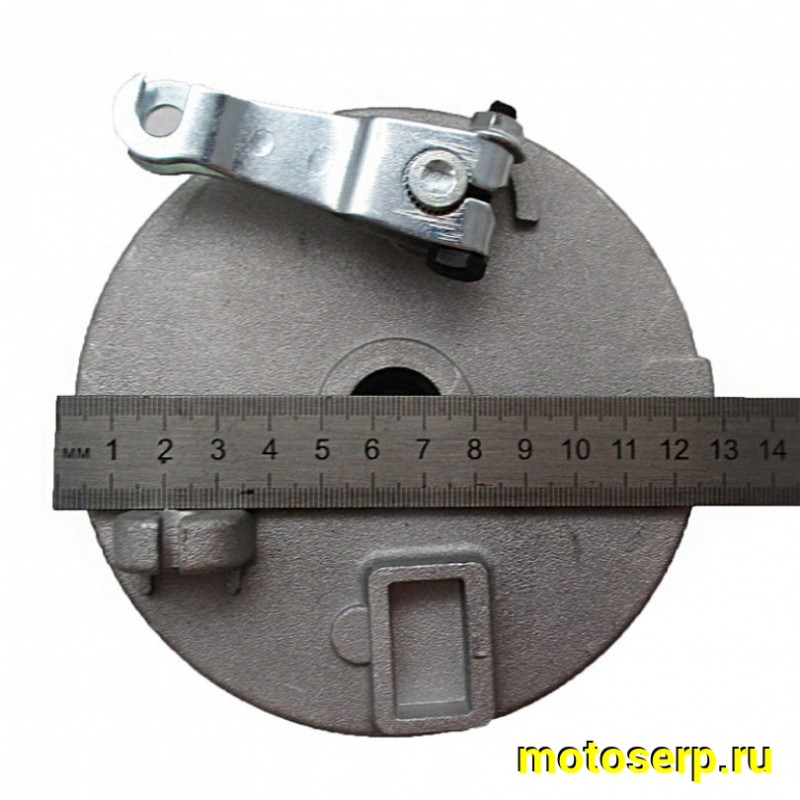 Купить  Барабан тормозной (анкер, ступица) передний ATV 50/110 левый (D-110mm, 4х88mm) (в сборе, с тормозным щитом) (шт) (MT 11687  купить с доставкой по Москве и России, цена, технические характеристики, комплектация фото  - motoserp.ru