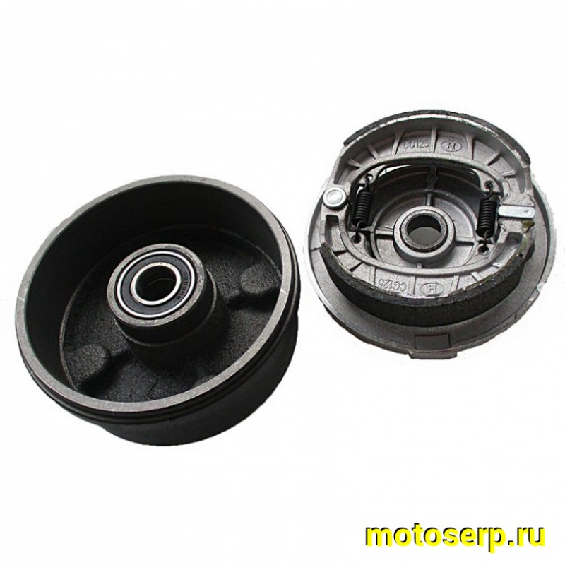 Купить  Барабан тормозной (анкер, ступица) передний ATV 50/110 правый (D-110mm, 4х88mm) (в сборе, с тормозным щитом) (шт) (MT 10184 купить с доставкой по Москве и России, цена, технические характеристики, комплектация фото  - motoserp.ru