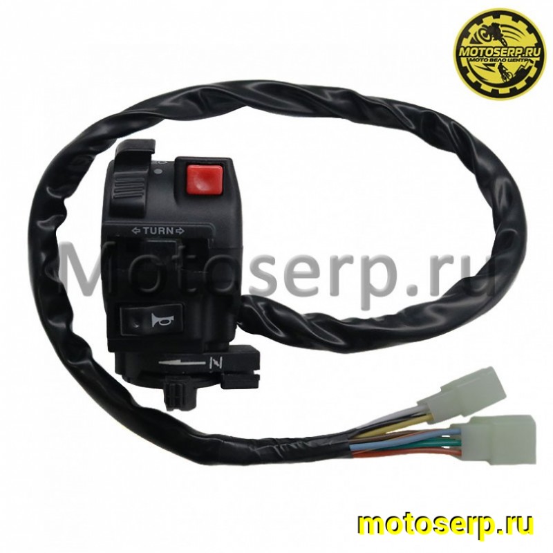 Купить  Переключатели руля (ПК) блок переключателя (8+4) левый ATV 110-125 (шт) (МТ 10281 купить с доставкой по Москве и России, цена, технические характеристики, комплектация фото  - motoserp.ru