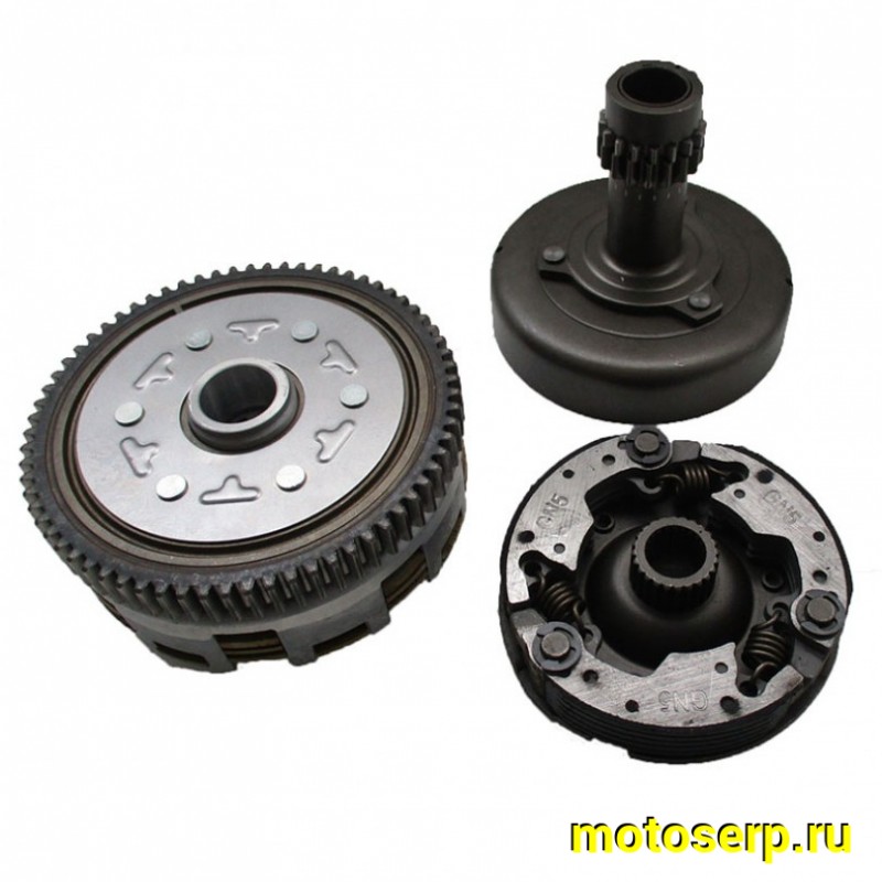 Купить  Сцепление (муфта, корзина, барабан сцепл) в сб. 139FMB, 152FMH, 152FMH-5 125сс автоматическое (в сборе) (ZB110) (52,4*49,5) (шт)  (Дан  купить с доставкой по Москве и России, цена, технические характеристики, комплектация фото  - motoserp.ru