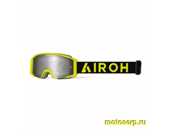 Купить  Очки мото Кросс AIROH GOGGLE BLAST XR1 GBXR131 (желтый матовый) (шт) (AIROH GBXR купить с доставкой по Москве и России, цена, технические характеристики, комплектация фото  - motoserp.ru