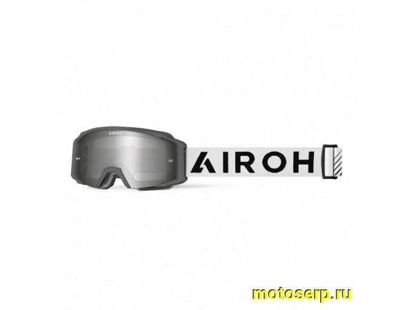 Купить  Очки мото Кросс AIROH GOGGLE BLAST XR1 GBXR130 DARK GREY MATT (темно серый матовый) (шт) (AIROH GBXR купить с доставкой по Москве и России, цена, технические характеристики, комплектация фото  - motoserp.ru