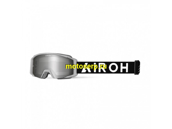 Купить  Очки мото Кросс AIROH GOGGLE BLAST XR1 GBXR181 LIGHT GREY MATT (светло серый матовый) (шт) (AIROH GBXR купить с доставкой по Москве и России, цена, технические характеристики, комплектация фото  - motoserp.ru
