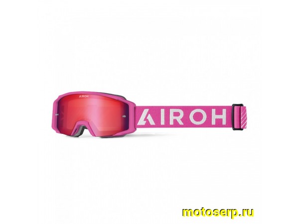 Купить  Очки мото Кросс AIROH GOGGLE BLAST XR1 GBXR154 PINK MATT (розовый матовый) (шт) (AIROH GBXR купить с доставкой по Москве и России, цена, технические характеристики, комплектация фото  - motoserp.ru