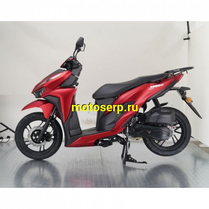 Купить  Скутер VENTO INFERNO NEW (Венто Инферно) 50cc; 1,5 мест, 2 амортиз, 4Т,  (replica Honda Click) диск/диск, кол. 14"/14" (шт) 01700 (Vento (ФОТО купить с доставкой по Москве и России, цена, технические характеристики, комплектация фото  - motoserp.ru