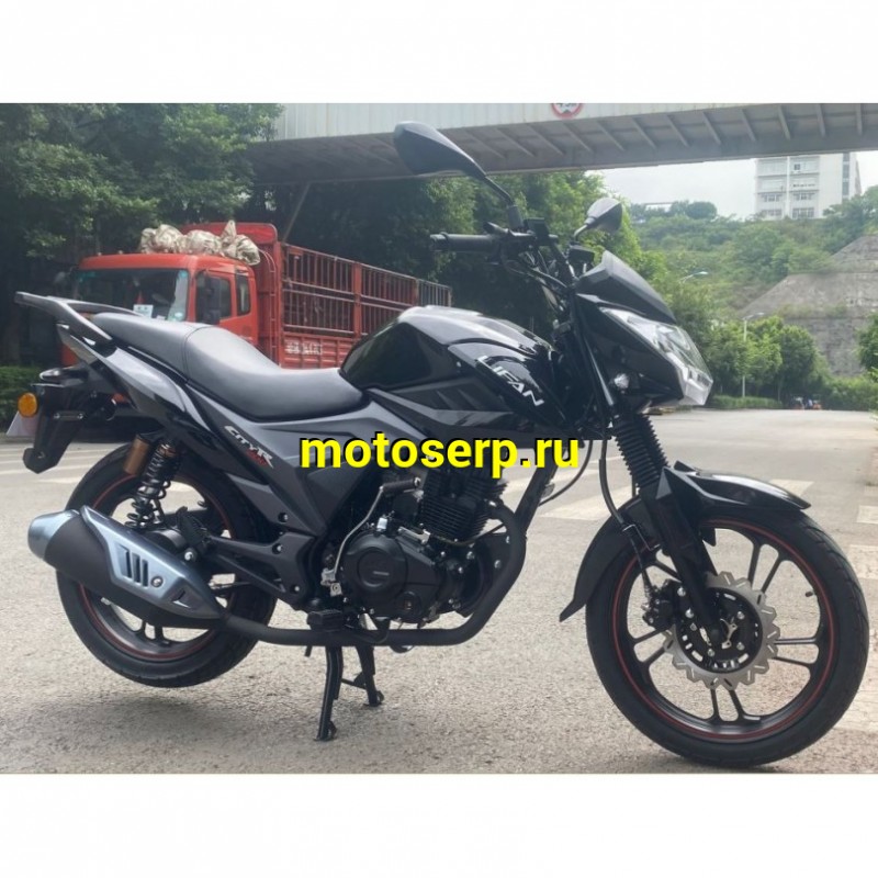 Купить  Мотоцикл LIFAN LF175-2E черный 175сс, 17,17", диск/бараб (шт) (UM купить с доставкой по Москве и России, цена, технические характеристики, комплектация фото  - motoserp.ru