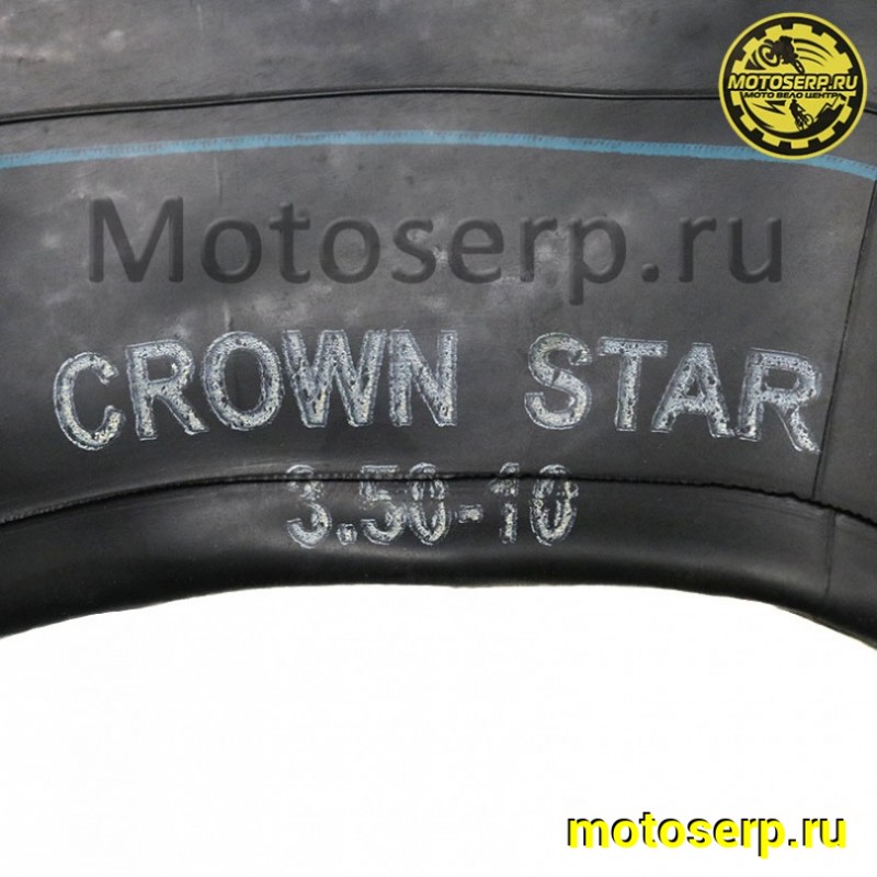 Купить  Камера  10"  (3.50-10) Скутер Crown Star (кривой сосок) (шт) (К-дар 2303232 купить с доставкой по Москве и России, цена, технические характеристики, комплектация фото  - motoserp.ru