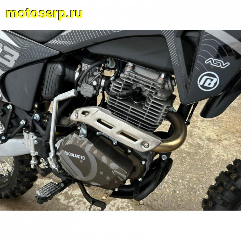 Купить  ====Мотоцикл Кросс/Эндуро Regulmoto Sport-003 PR PRO (4 valves) 5пер. Черный  300сс (ЭПТС) 21/18, ZS175FMM-5, возд.охл.,диск/диск,(шт) купить с доставкой по Москве и России, цена, технические характеристики, комплектация фото  - motoserp.ru