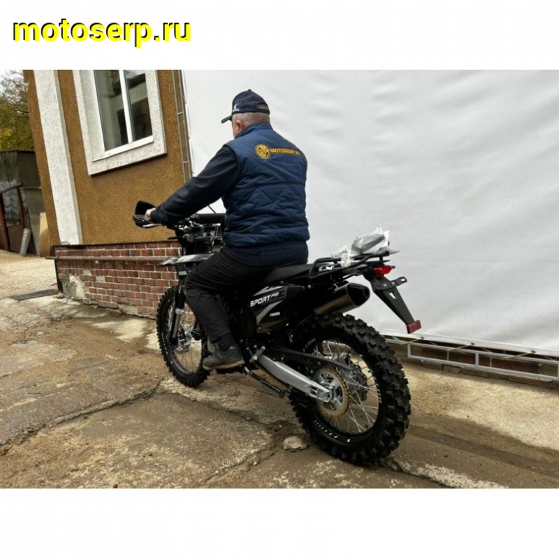 Купить  ====Мотоцикл Кросс/Эндуро Regulmoto Sport-003 PR PRO (4 valves) 5пер. Черный  300сс (ЭПТС) 21/18, ZS175FMM-5, возд.охл.,диск/диск,(шт) купить с доставкой по Москве и России, цена, технические характеристики, комплектация фото  - motoserp.ru