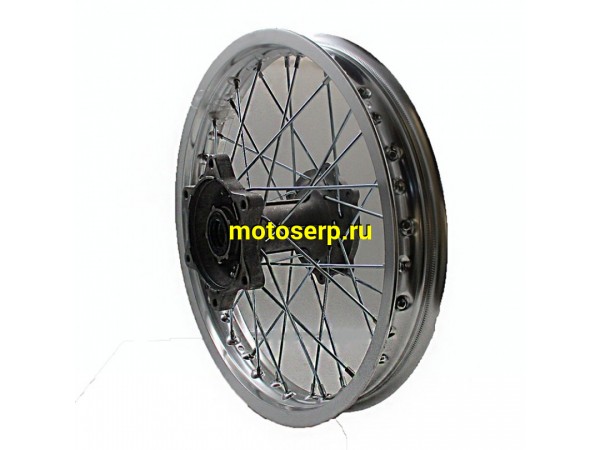 Купить  Колесо 16" заднее (диск колеса) спицованное 1.85x16 (ось 25мм) BSE J1, J2 и др. (шт) (Велос 30.409.1020 купить с доставкой по Москве и России, цена, технические характеристики, комплектация фото  - motoserp.ru