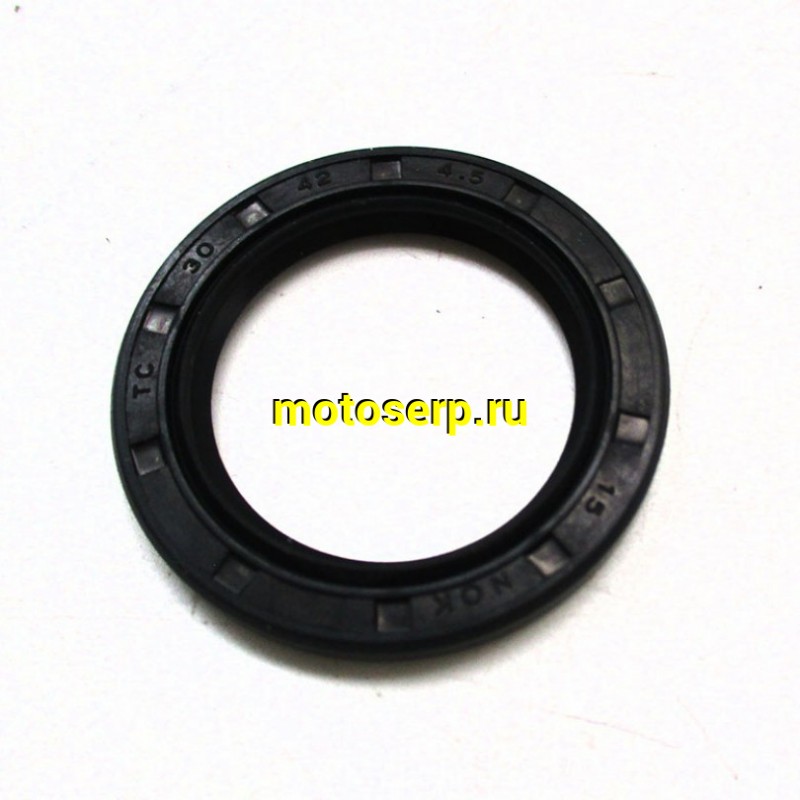 Купить  Сальник 30*42*4.5  (шт) (ML 07496 купить с доставкой по Москве и России, цена, технические характеристики, комплектация фото  - motoserp.ru