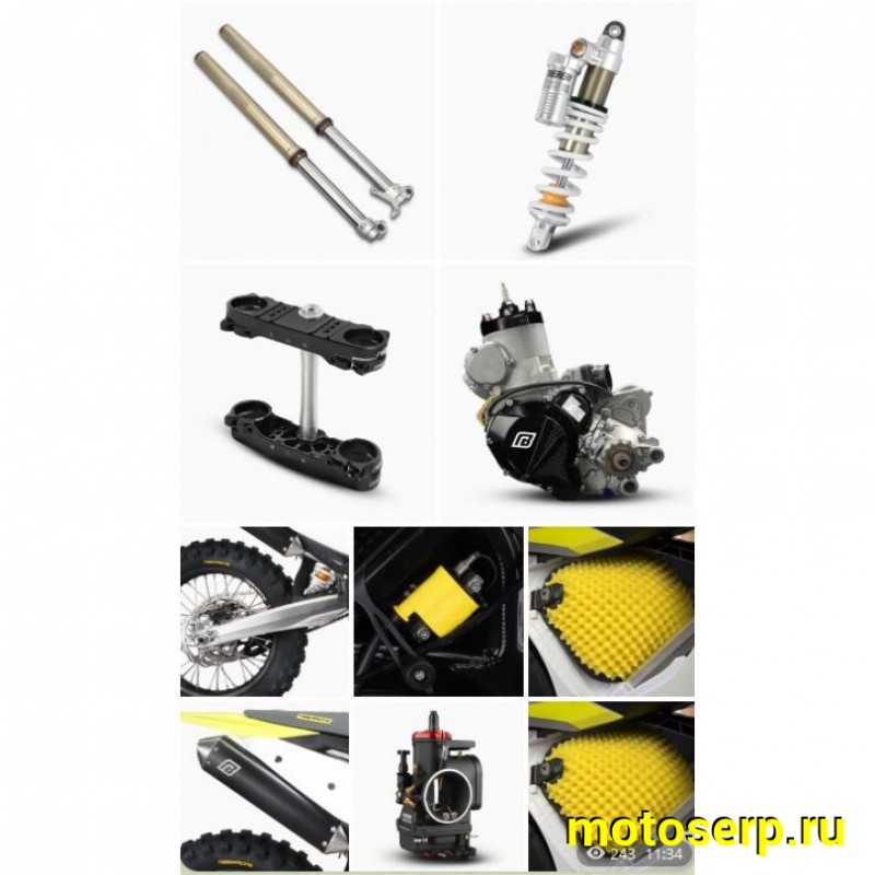 Купить  Мотоцикл Кросс/Эндуро Regulmoto Nibbi TE N300-SR 2Т, 300сс, 21/18" карб, без прогрессии (шт) купить с доставкой по Москве и России, цена, технические характеристики, комплектация фото  - motoserp.ru