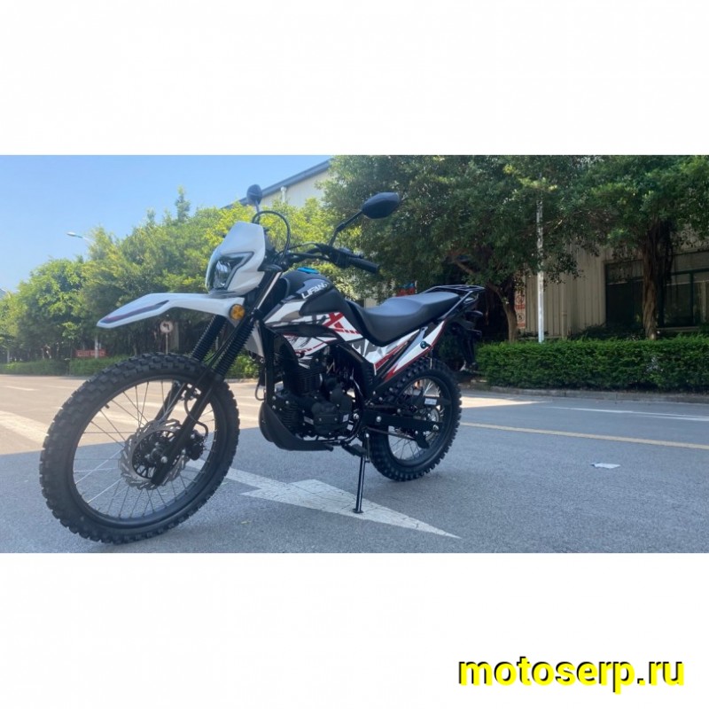 Купить  ====Мотоцикл внедорожный Lifan LF250GY-4D черно-белый (шт) (UM (ФОТО купить с доставкой по Москве и России, цена, технические характеристики, комплектация фото  - motoserp.ru