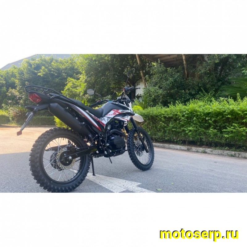 Купить  ====Мотоцикл внедорожный Lifan LF250GY-4D черно-белый (шт) (UM (ФОТО купить с доставкой по Москве и России, цена, технические характеристики, комплектация фото  - motoserp.ru