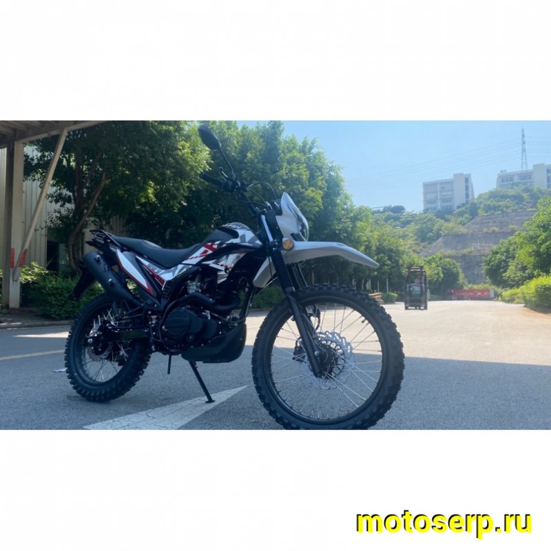Купить  ====Мотоцикл внедорожный Lifan LF250GY-4D черно-белый (шт) (UM (ФОТО купить с доставкой по Москве и России, цена, технические характеристики, комплектация фото  - motoserp.ru