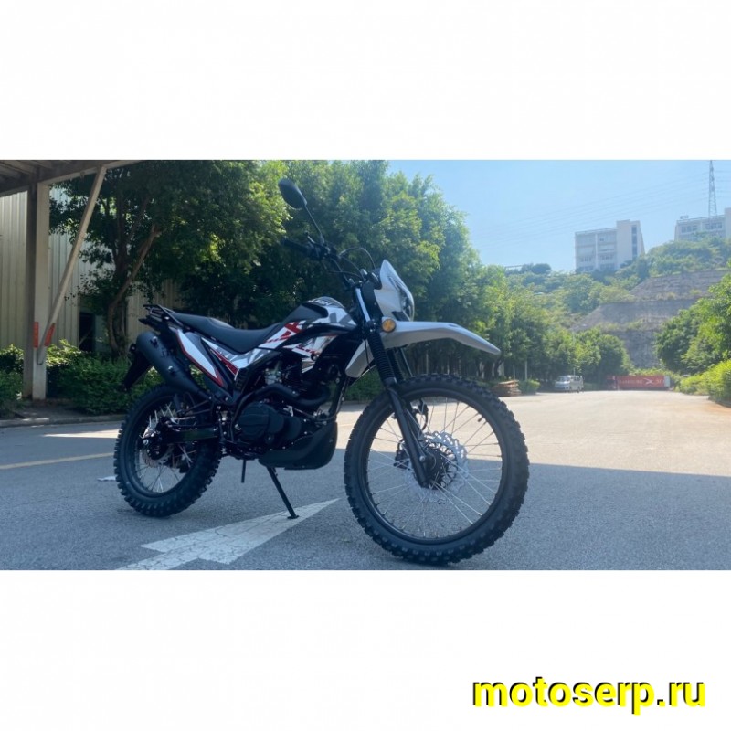 Купить  ====Мотоцикл внедорожный Lifan LF250GY-4D черно-белый (шт) (UM (ФОТО купить с доставкой по Москве и России, цена, технические характеристики, комплектация фото  - motoserp.ru