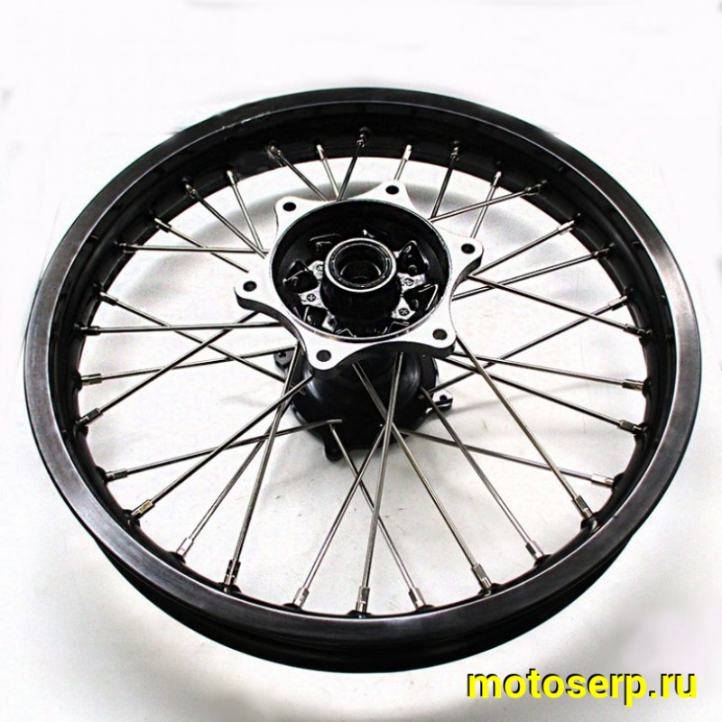 Купить  Колесо 18" заднее (диск колеса) спицованное 2.15-18" (ось 25мм) FX CR300NC / К7 (шт) (ZUUMAV 03.02.0279 купить с доставкой по Москве и России, цена, технические характеристики, комплектация фото  - motoserp.ru