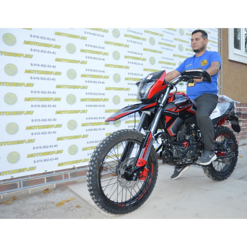 Купить  Мотоцикл внедорожный RACER RC300-GY8V XSR (ЭПТС) 300сс, 21/18", балансир, 20 л.с. (шт) купить с доставкой по Москве и России, цена, технические характеристики, комплектация фото  - motoserp.ru