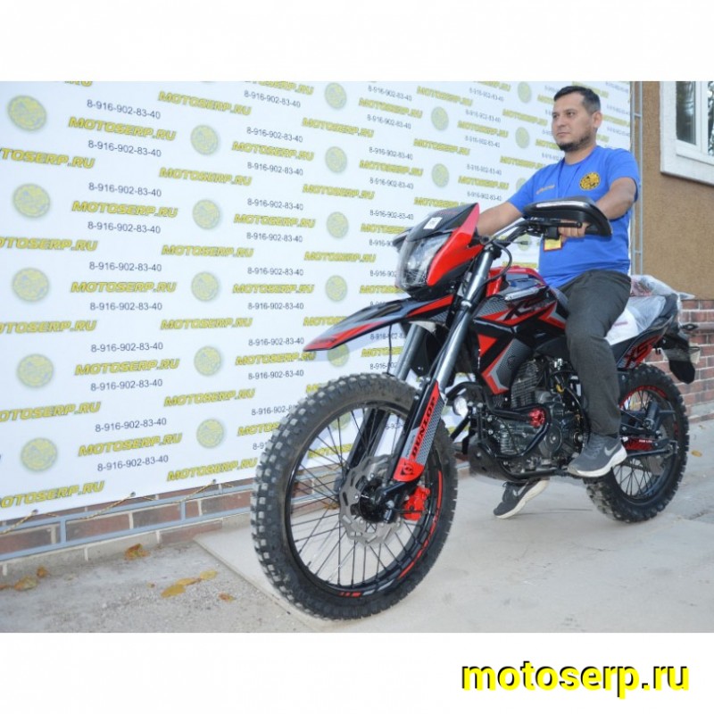 Купить  Мотоцикл внедорожный RACER RC300-GY8V XSR (ЭПТС) 300сс, 21/18", балансир, 20 л.с. (шт) купить с доставкой по Москве и России, цена, технические характеристики, комплектация фото  - motoserp.ru