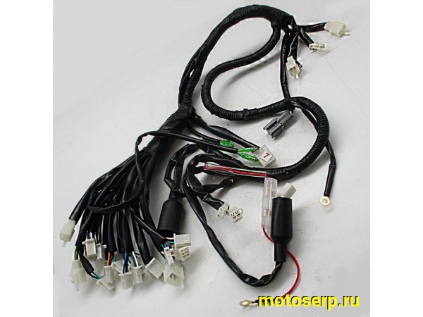 Купить  Проводка главная ATV 200сс YACOTA WARRIOR 200 PRO/ALL ROAD X/TaoTao Warrior 200 LUX (коса) и др. (шт) (ТехМаркет купить с доставкой по Москве и России, цена, технические характеристики, комплектация фото  - motoserp.ru