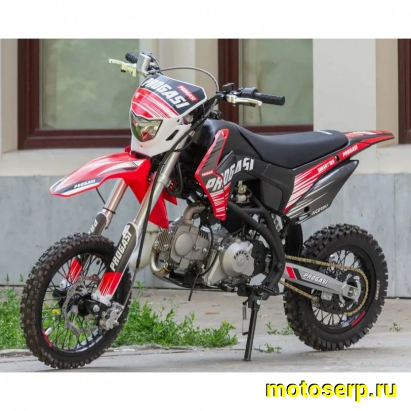 Купить  Питбайк Progasi Smart 125 mini (спортинв), 14/12, 4Т, 125сс,  диски аллюм, дизайн GAS-GAS (шт) (Естай купить с доставкой по Москве и России, цена, технические характеристики, комплектация фото  - motoserp.ru