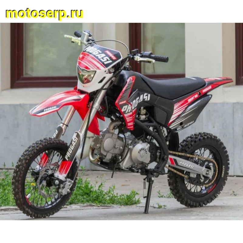 Купить  Питбайк Progasi Smart 125 mini (спортинв), 14/12, 4Т, 125сс,  диски аллюм, дизайн GAS-GAS (шт) (Естай купить с доставкой по Москве и России, цена, технические характеристики, комплектация фото  - motoserp.ru