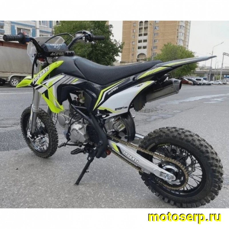 Купить  Питбайк Progasi Smart 125 mini (спортинв), 14/12, 4Т, 125сс,  диски аллюм, дизайн GAS-GAS (шт) (Естай купить с доставкой по Москве и России, цена, технические характеристики, комплектация фото  - motoserp.ru