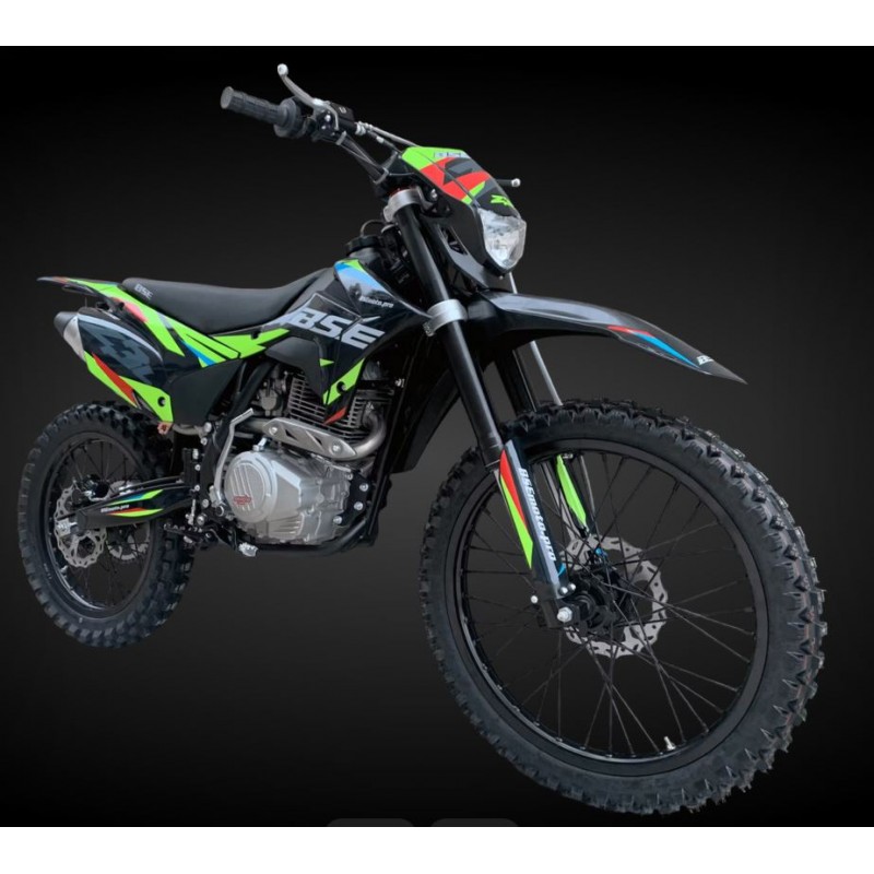 Купить  Мотоцикл Кросс/Эндуро BSE Z3L Spek Green Выпуск 2025г. (спортинв)  (шт)   купить с доставкой по Москве и России, цена, технические характеристики, комплектация фото  - motoserp.ru