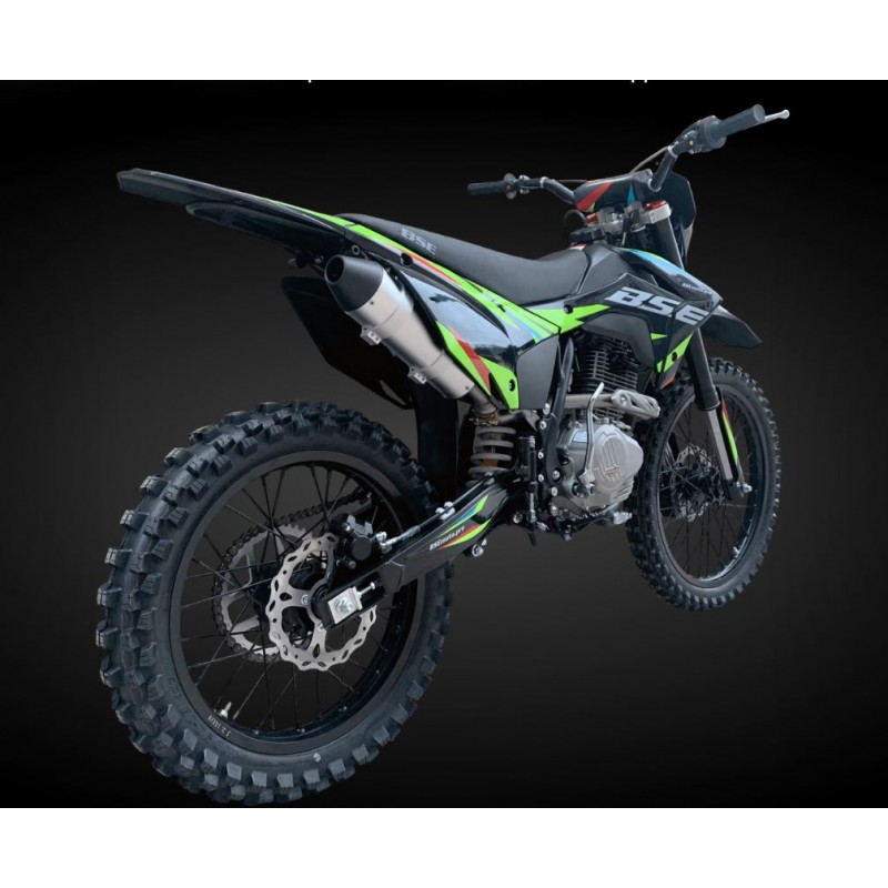 Купить  Мотоцикл Кросс/Эндуро BSE Z3L Spek Green Выпуск 2025г. (спортинв)  (шт)   купить с доставкой по Москве и России, цена, технические характеристики, комплектация фото  - motoserp.ru