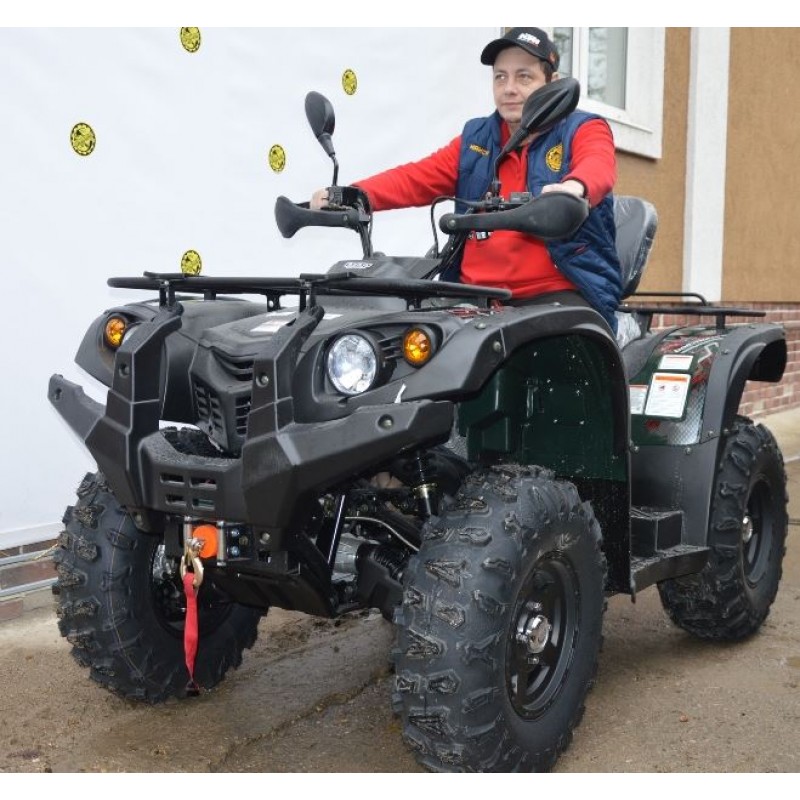 Купить  700сс Квадроцикл BALTMOTORS STRIKER 700 EFI (ЭПТС) серый, темно-зеленый, утилит. 4х4, 691сс  (шт) (BL купить с доставкой по Москве и России, цена, технические характеристики, комплектация фото  - motoserp.ru