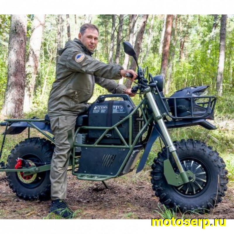 Купить  ====Электромотоцикл BALTMOTORS Bulldog 2x2, 4000W,  запас хода 90 км. гибрид, (съемный генератор + 69900р) (шт) купить с доставкой по Москве и России, цена, технические характеристики, комплектация фото  - motoserp.ru