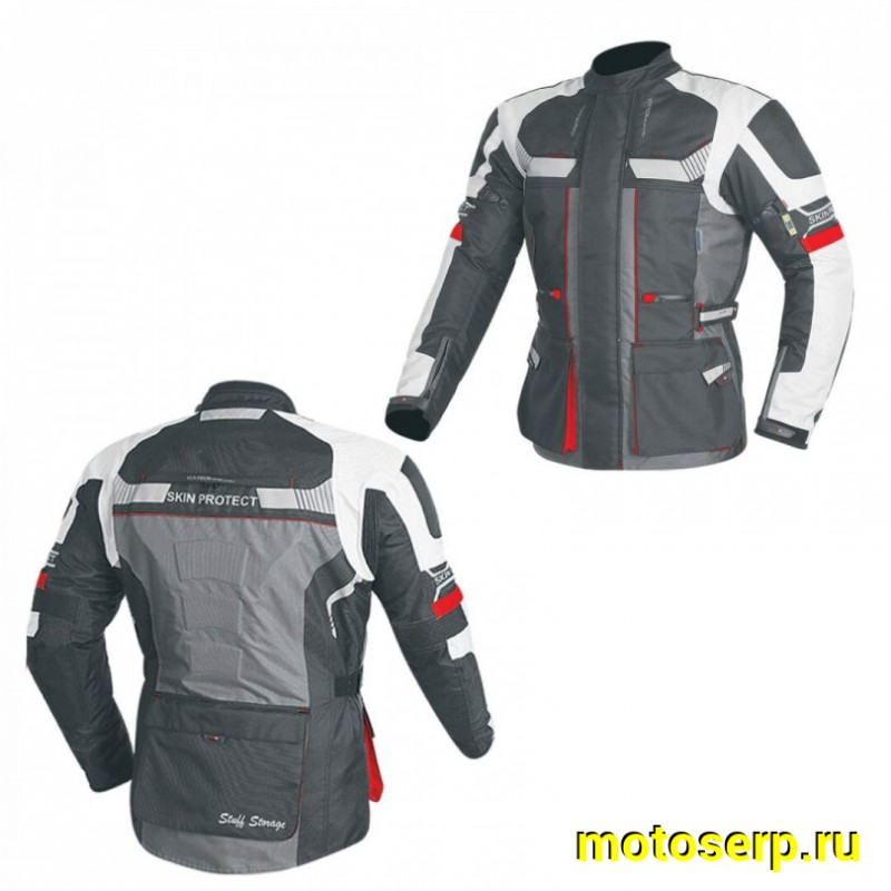 Купить  Куртка с жесткими вставками текстильная HIZER AT-2206 L (NQ) (ML 14789 купить с доставкой по Москве и России, цена, технические характеристики, комплектация фото  - motoserp.ru