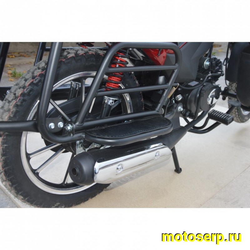 Купить  Мопед Alpha "RS" 50 (+ЦПГ) 17/17", дуги с карм, кофр, диск/бараб, электр.панель (шт) (R3 купить с доставкой по Москве и России, цена, технические характеристики, комплектация фото  - motoserp.ru