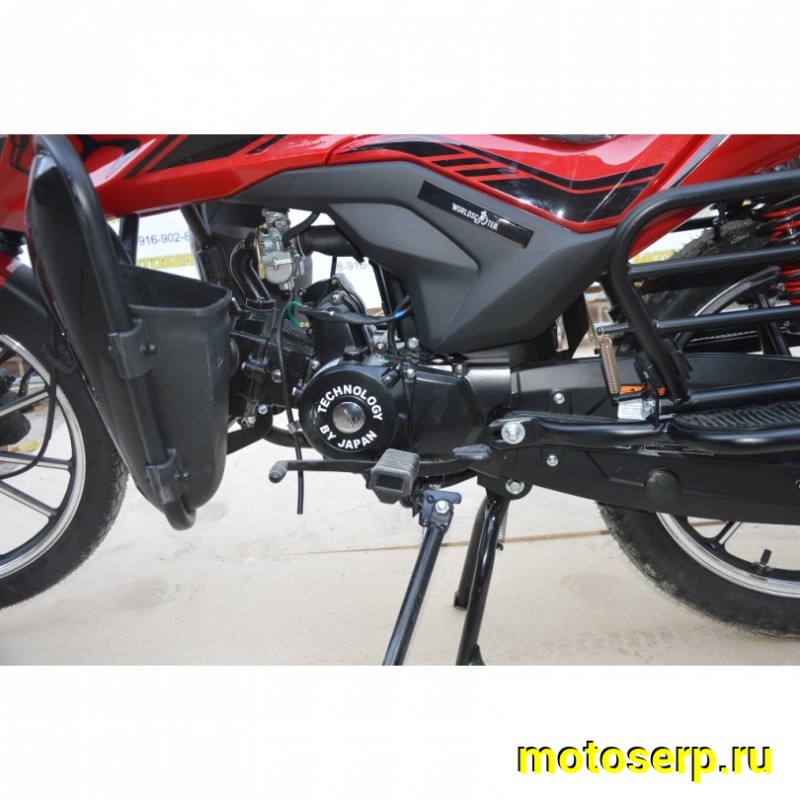 Купить  Мопед Alpha "RS" 50 (+ЦПГ) 17/17", дуги с карм, кофр, диск/бараб, электр.панель (шт) (R3 купить с доставкой по Москве и России, цена, технические характеристики, комплектация фото  - motoserp.ru