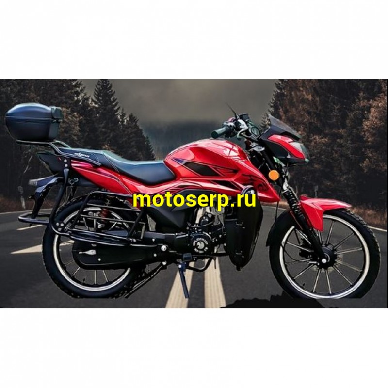 Купить  Мопед ALPHA "RS" 50 (+ЦПГ) 17/17", дуги с карм, кофр, диск/бараб, электр.панель (шт) (R3 купить с доставкой по Москве и России, цена, технические характеристики, комплектация фото  - motoserp.ru