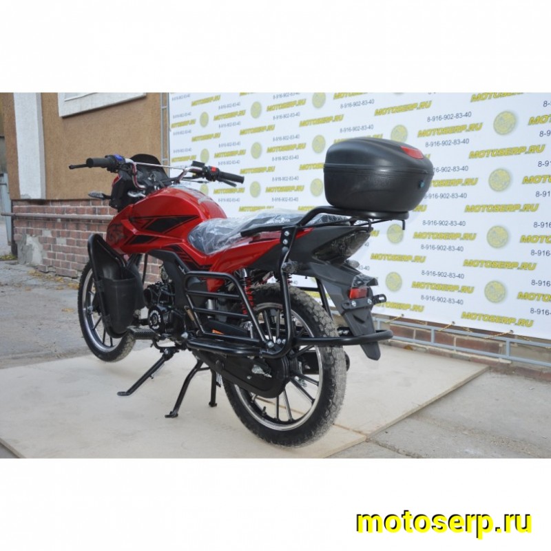 Купить  Мопед Alpha "RS" 50 (+ЦПГ) 17/17", дуги с карм, кофр, диск/бараб, электр.панель (шт) (R3 купить с доставкой по Москве и России, цена, технические характеристики, комплектация фото  - motoserp.ru