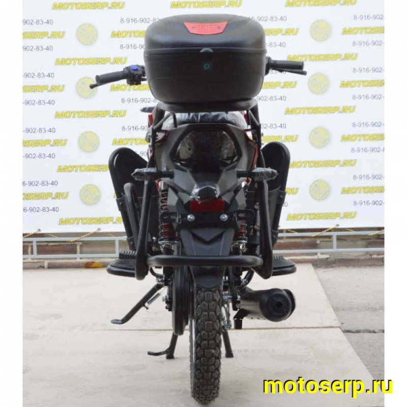 Купить  Мопед Alpha "RS" 50 (+ЦПГ) 17/17", дуги с карм, кофр, диск/бараб, электр.панель (шт) (R3 купить с доставкой по Москве и России, цена, технические характеристики, комплектация фото  - motoserp.ru