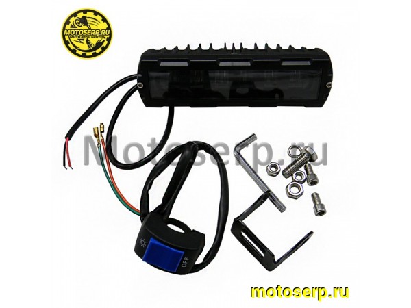 Купить  Фара, Светодиодная оптика (балка) 160‑45mm, 10‑80V, 20‑40W, 6500K (ANKON 032156  купить с доставкой по Москве и России, цена, технические характеристики, комплектация фото  - motoserp.ru