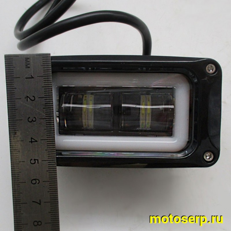 Купить  Фара, Светодиодная оптика прямоугольная, 113‑56mm, 10‑80V, 20‑80W, 6500K, IP67, габарит (ANKON 032155 купить с доставкой по Москве и России, цена, технические характеристики, комплектация фото  - motoserp.ru