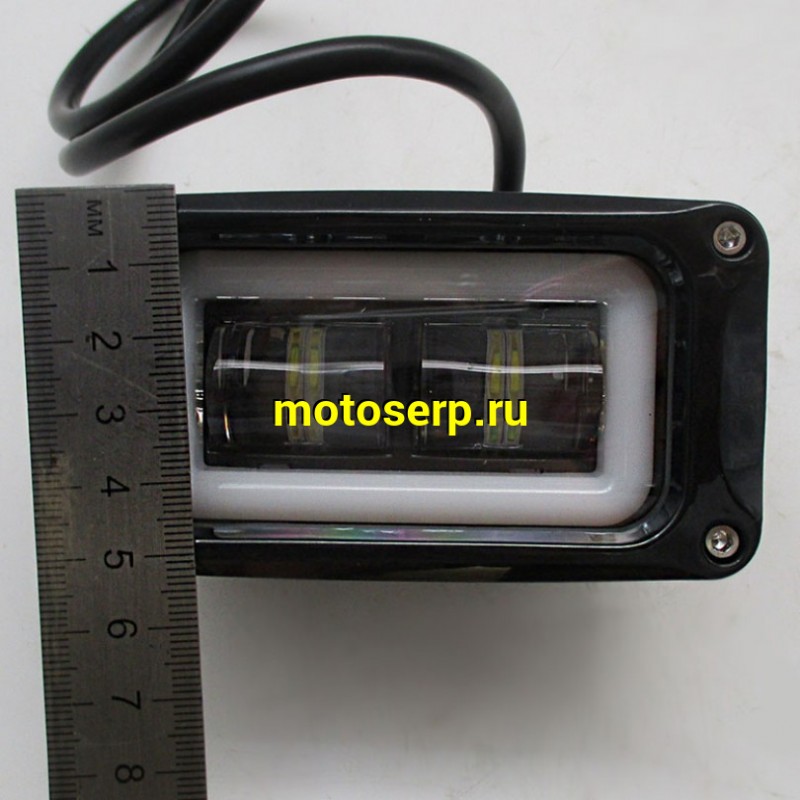 Купить  Фара, Светодиодная оптика прямоугольная, 113‑56mm, 10‑80V, 20‑80W, 6500K, IP67, габарит (ANKON 032155 купить с доставкой по Москве и России, цена, технические характеристики, комплектация фото  - motoserp.ru
